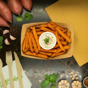 patate dolci fritte
